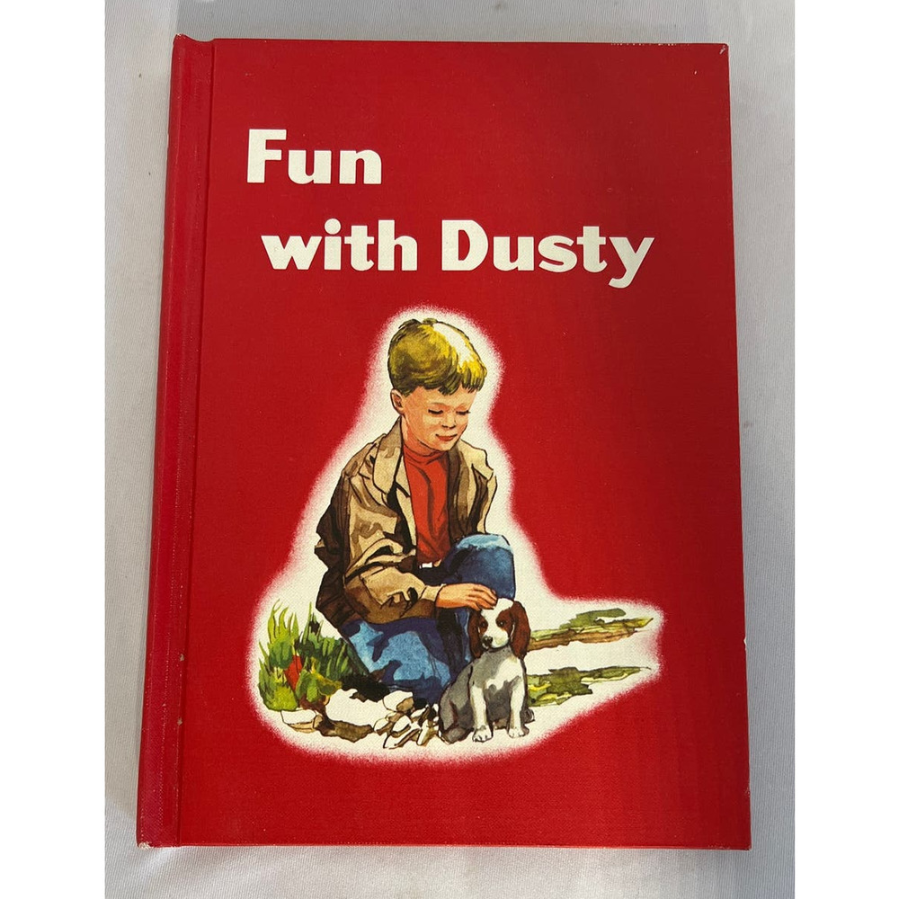 Fun with Dusty Vintage Book ~ 1st Grade ~ Teacher Edition 1958 ~ New
